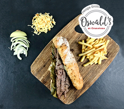 Oswald's Cumbrian Cheese Steak - Cranstons Christmas Click & Collect